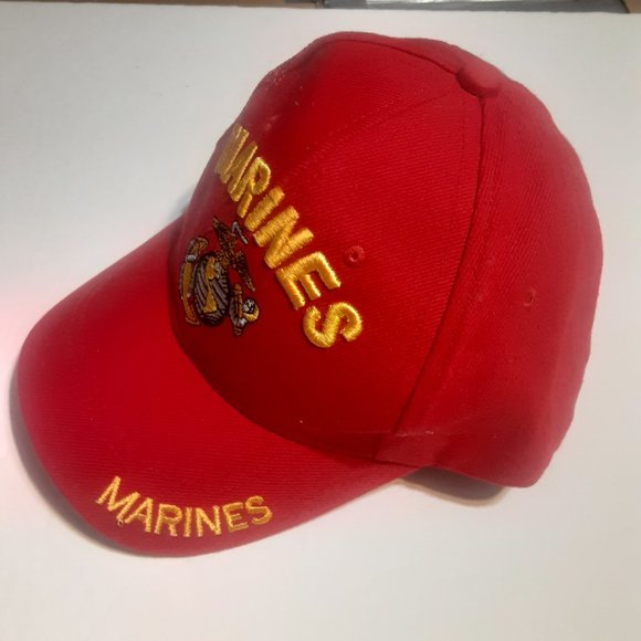 U.S. Marines Embroidered Hat/Cap OSFM - Picture 2 of 7